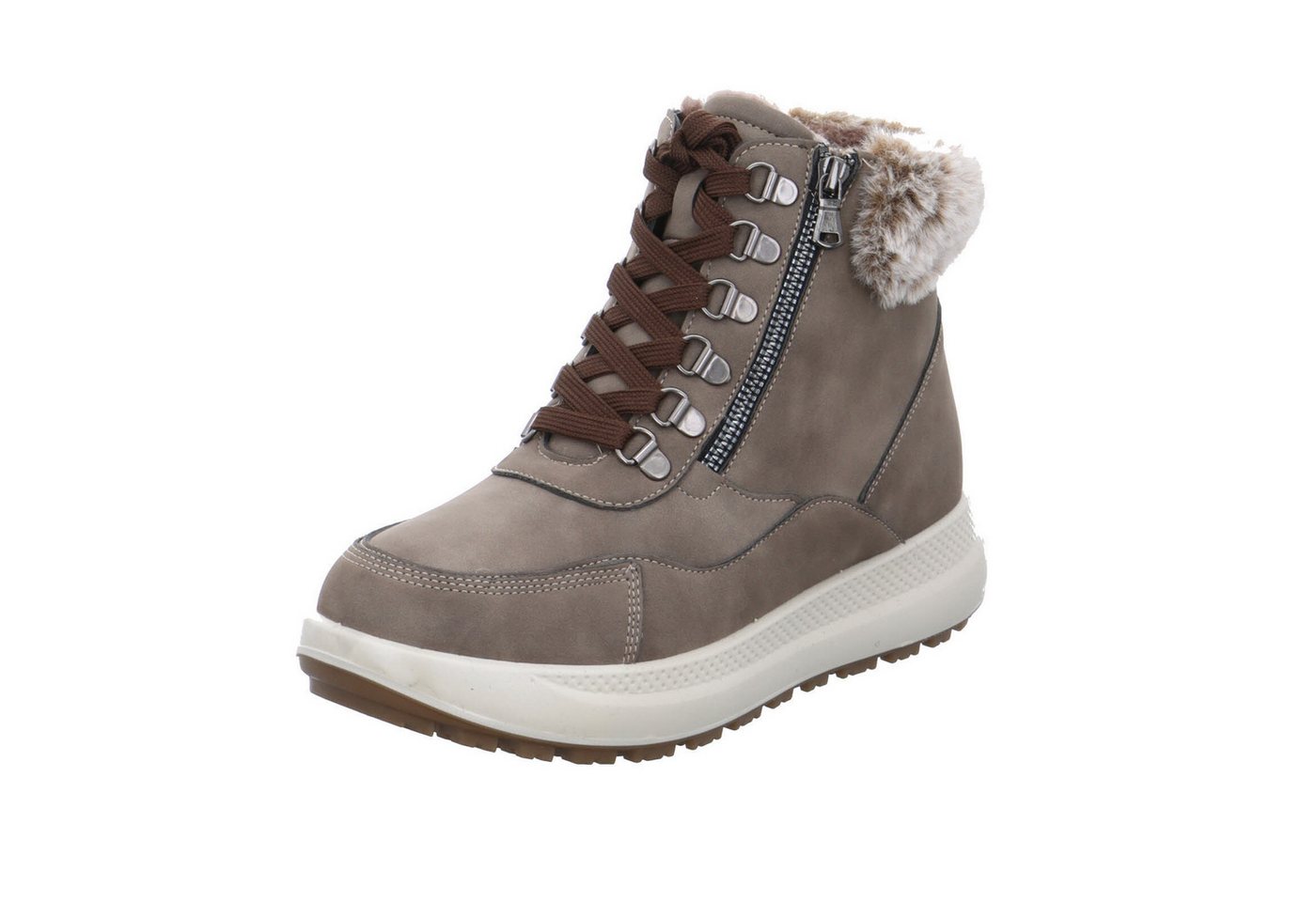 donna andrea 264-757K-BR Schnürstiefelette von donna andrea