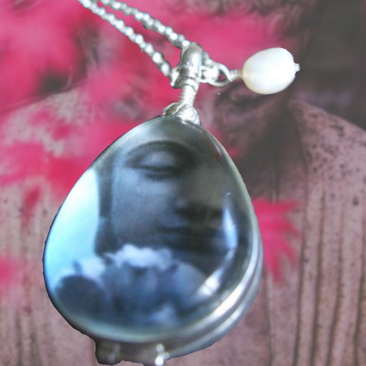 Ausverkauft. Benachrichtige Mich Per E-Mail, Wenn Der Artikel Wieder Verfügbar Ist. Buddha Talisman Halskette/Inspirational Schmuck/Achtheit Geschenk von donnaOdesigns