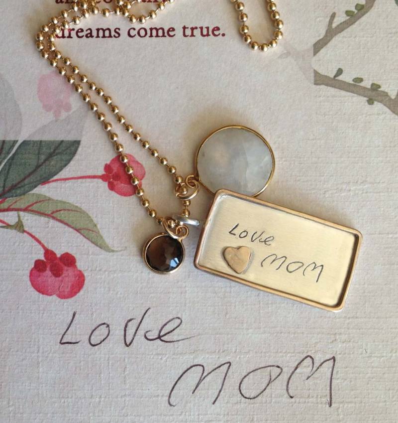 Ausverkauft. Benachrichtige Mich Per E-Mail, Wenn Der Artikel Wieder Verfügbar Ist. Eigene Handschrift Anhänger Von Donnaodesigns von donnaOdesigns