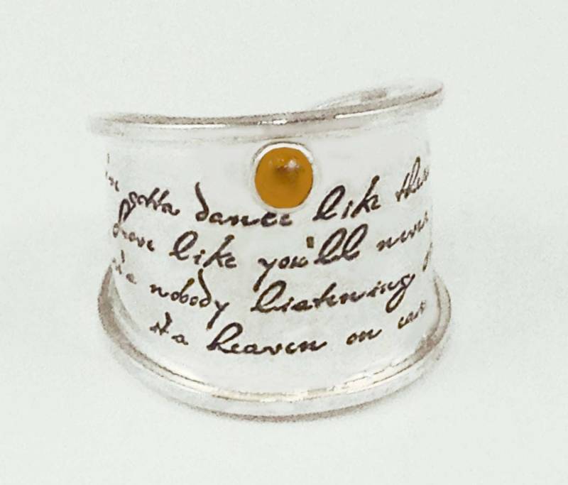 Inspirational Ring Für Christina B von donnaOdesigns