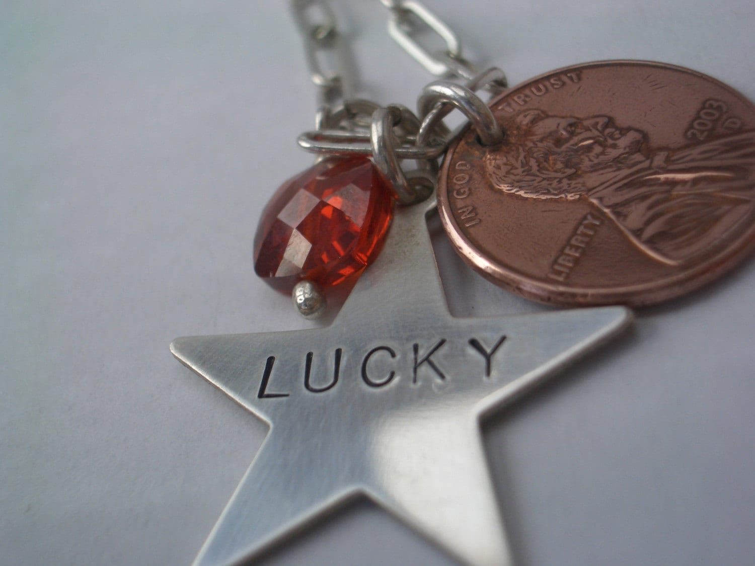 Lucky Charm Halskette Von Donnaodesigns von donnaOdesigns