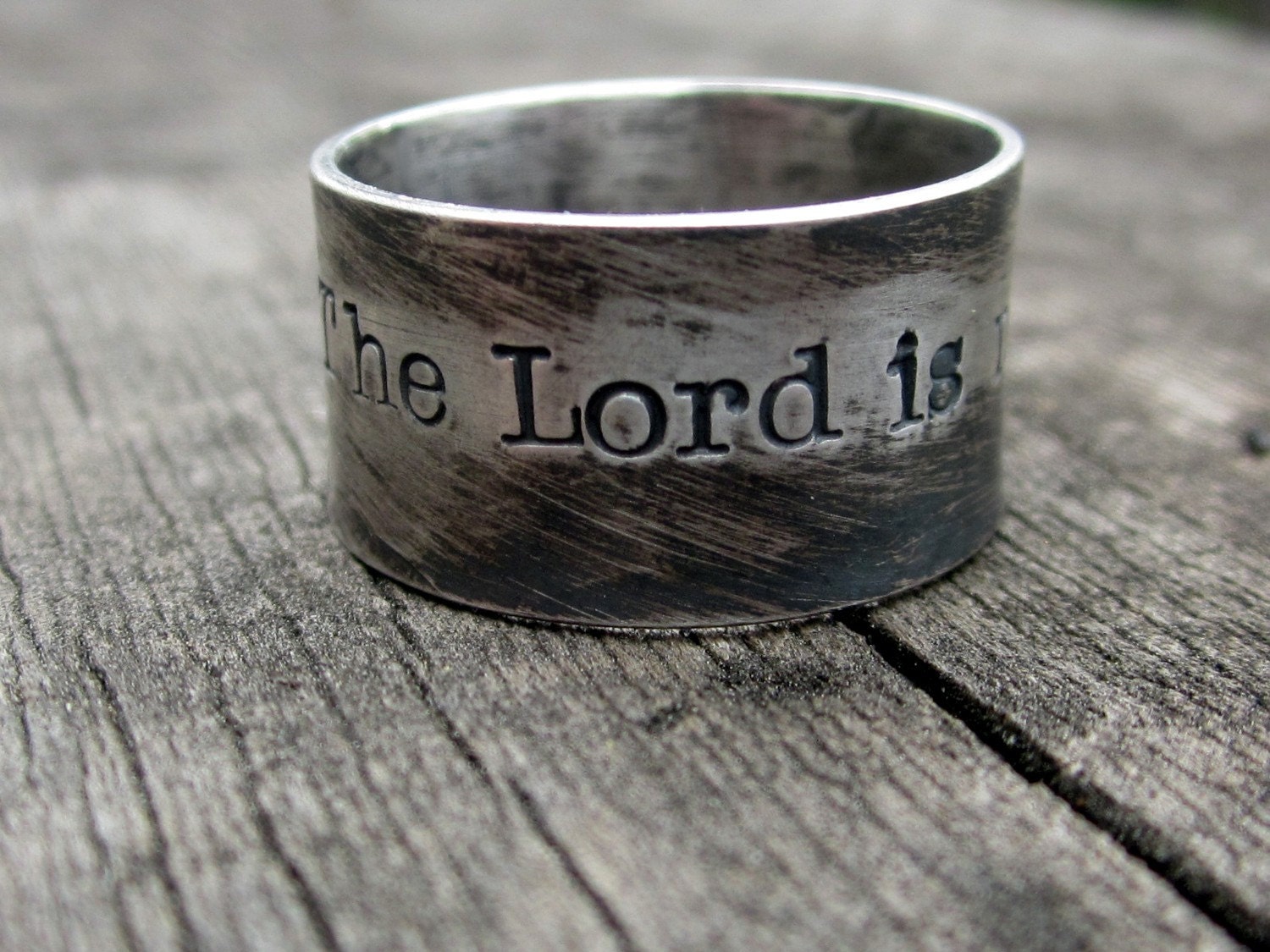 Psalm 23...der Herr Ist Mein Shepard Ring Von Donnaodesigns von donnaOdesigns