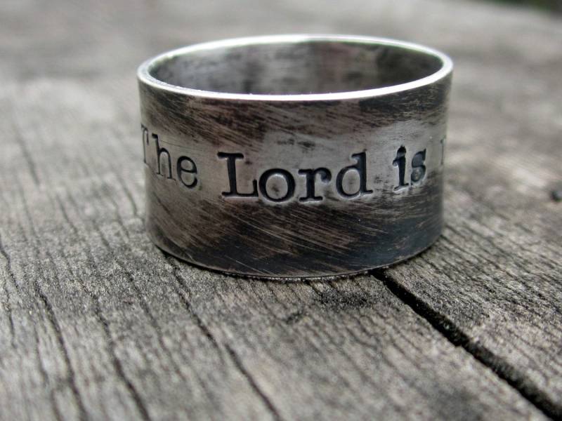 Psalm 23...der Herr Ist Mein Shepard Ring Von Donnaodesigns von donnaOdesigns