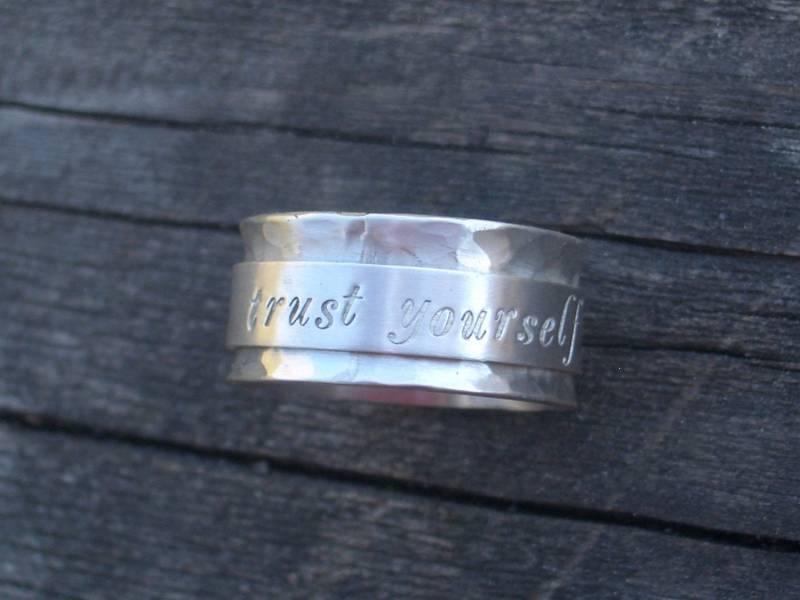 Sonderanfertigung Sterling Spinner Ring Für Silvst von donnaOdesigns