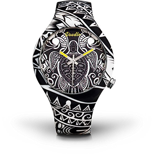 Doodle Watch Tattoo Mood DOAR002 Unisex Armbanduhr von doodle