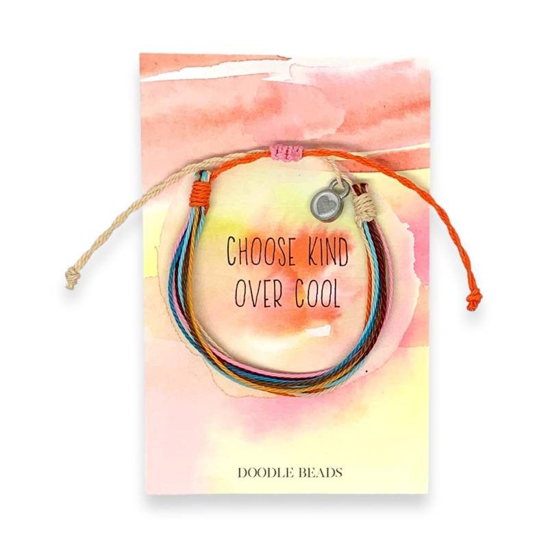 Faden Armband Mit Charme, Wählen Sie Eine Art Über Cool, Wasserdicht Verstellbar Boho Wachskordel Armband, Freundlichkeitsgeschenk Für Mädchen von doodlebead