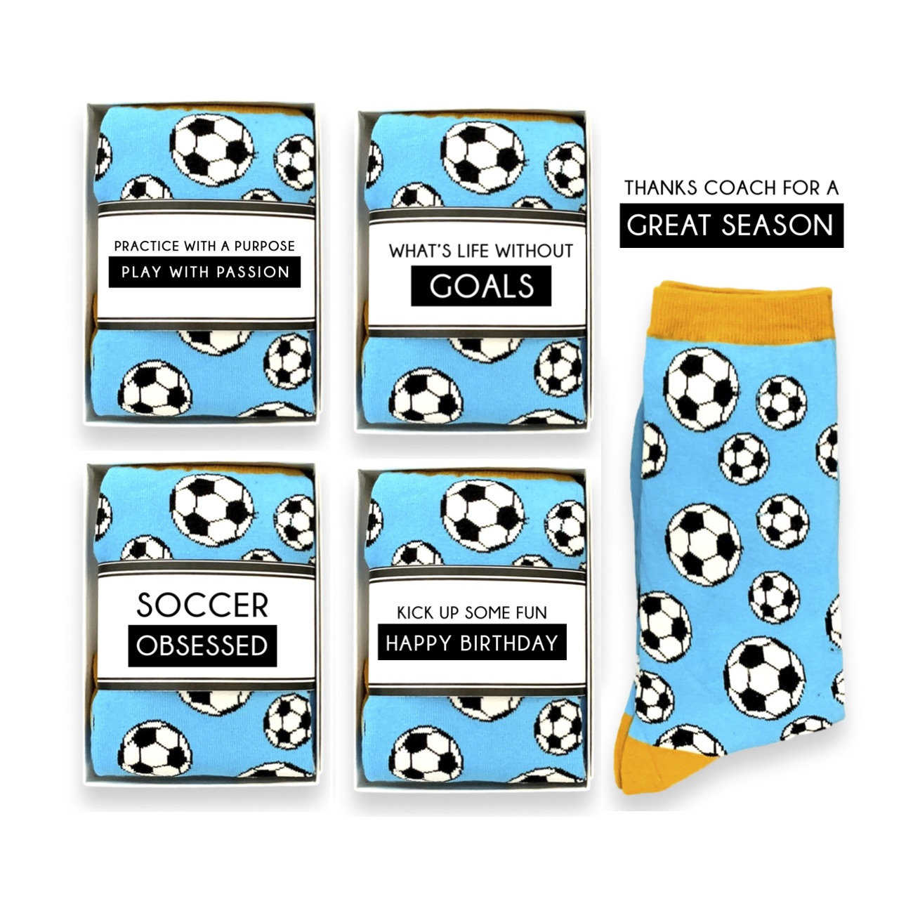 Socken Für Männer Oder Frauen, Unisex, Fußball Besessen, Fußball-Geburtstagsgeschenk, Fußballspieler, Fan, Fußball-Team-Trainer-Geschenk von doodlebead