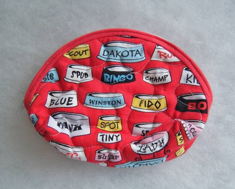 Kleine Gesteppte Geldbörse - Hundegeschirr von doodlebugdogs