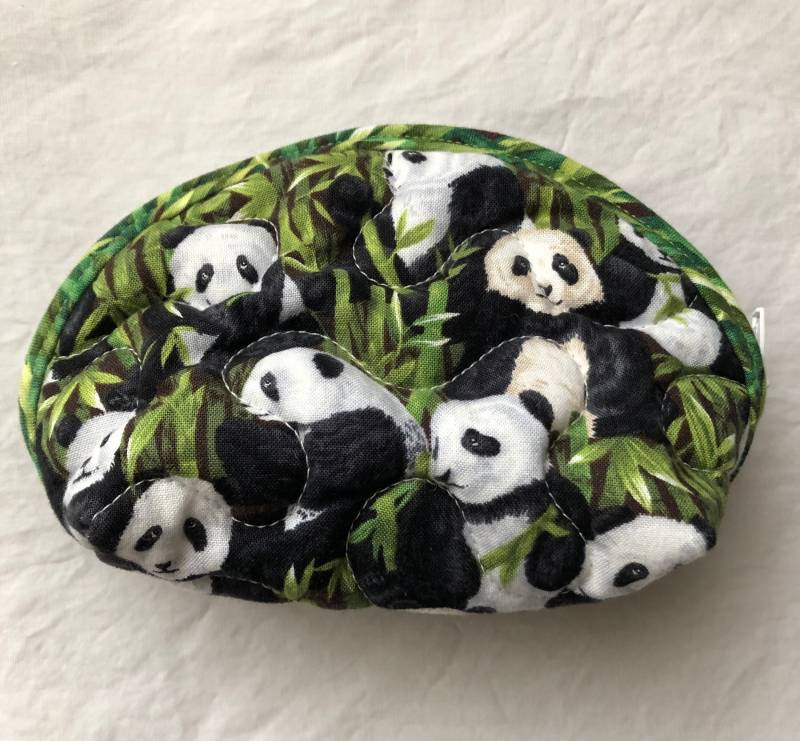 Pandas - Kleine Gesteppte Geldbörse von doodlebugdogs