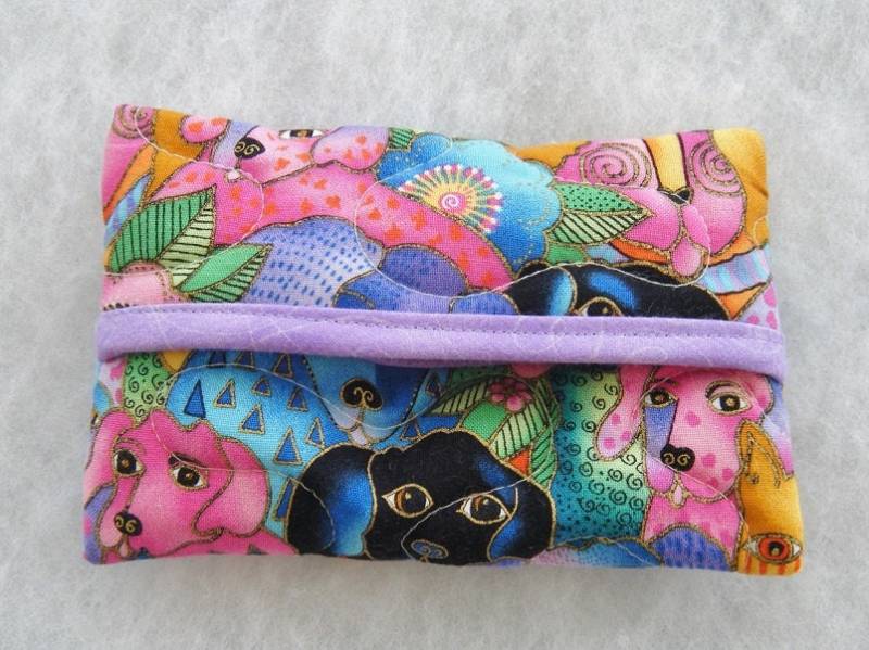 Taschentuchhalter - Laurel Burch Dog Canine von doodlebugdogs