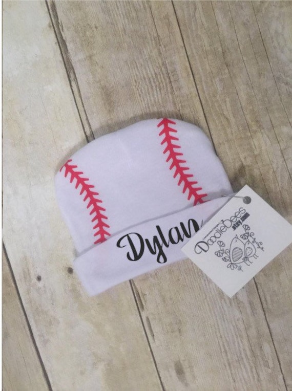 Newborn Baseball Oder Softball Mütze von doodledees