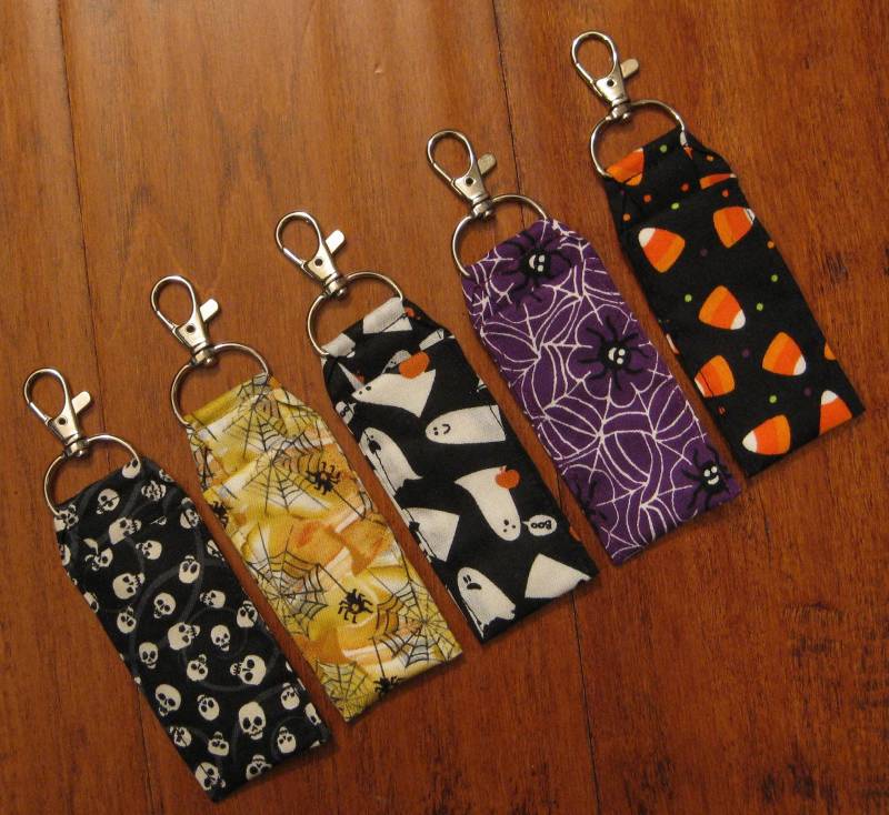 Halloween Stäbchenhalter Aus Stoff Spinnennetz, Geister, Candy Corn von doodleheadz