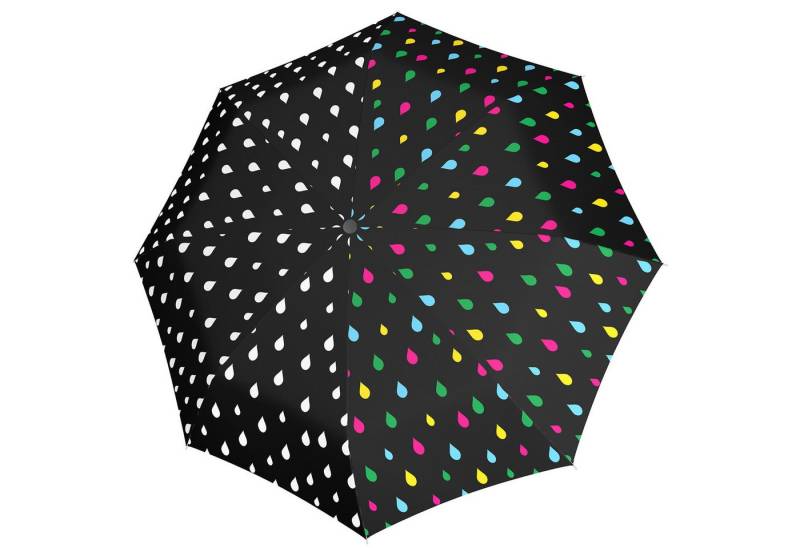 doppler® Taschenregenschirm Miracle Automatik Taschen Regenschirm Schirm mit Farbwechsel 74465PM von doppler®