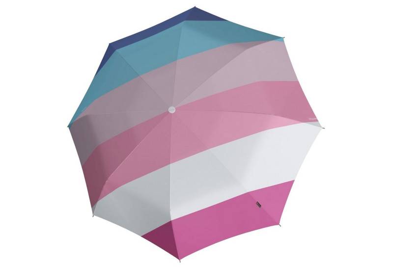 doppler® Taschenregenschirm Modern Art Magic Mini Cool Pastel Automatik Regenschirm Schirm von doppler®