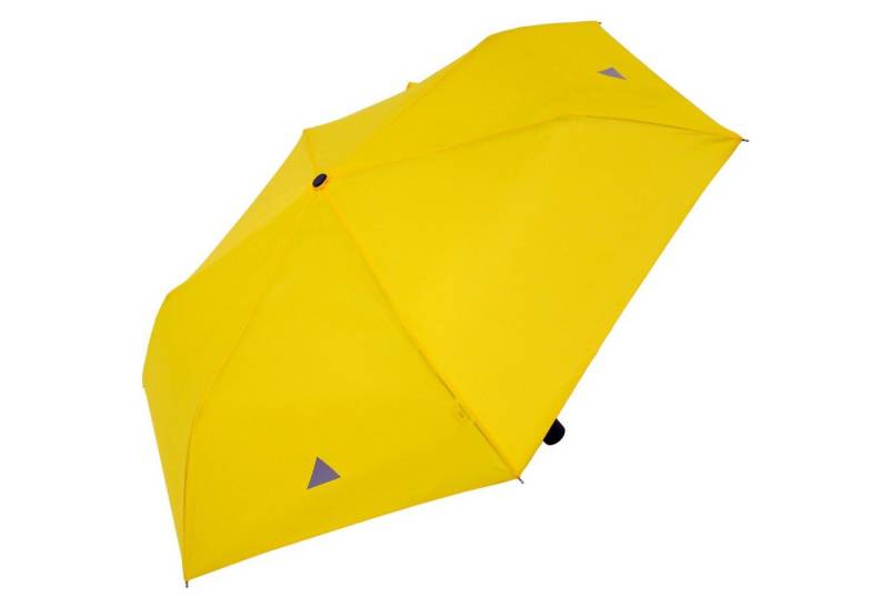 doppler® Taschenregenschirm Super-Mini Havanna Kids Reflex, kleiner, leichter Kinderschirm mit reflektierenden Aufdrucken von doppler®