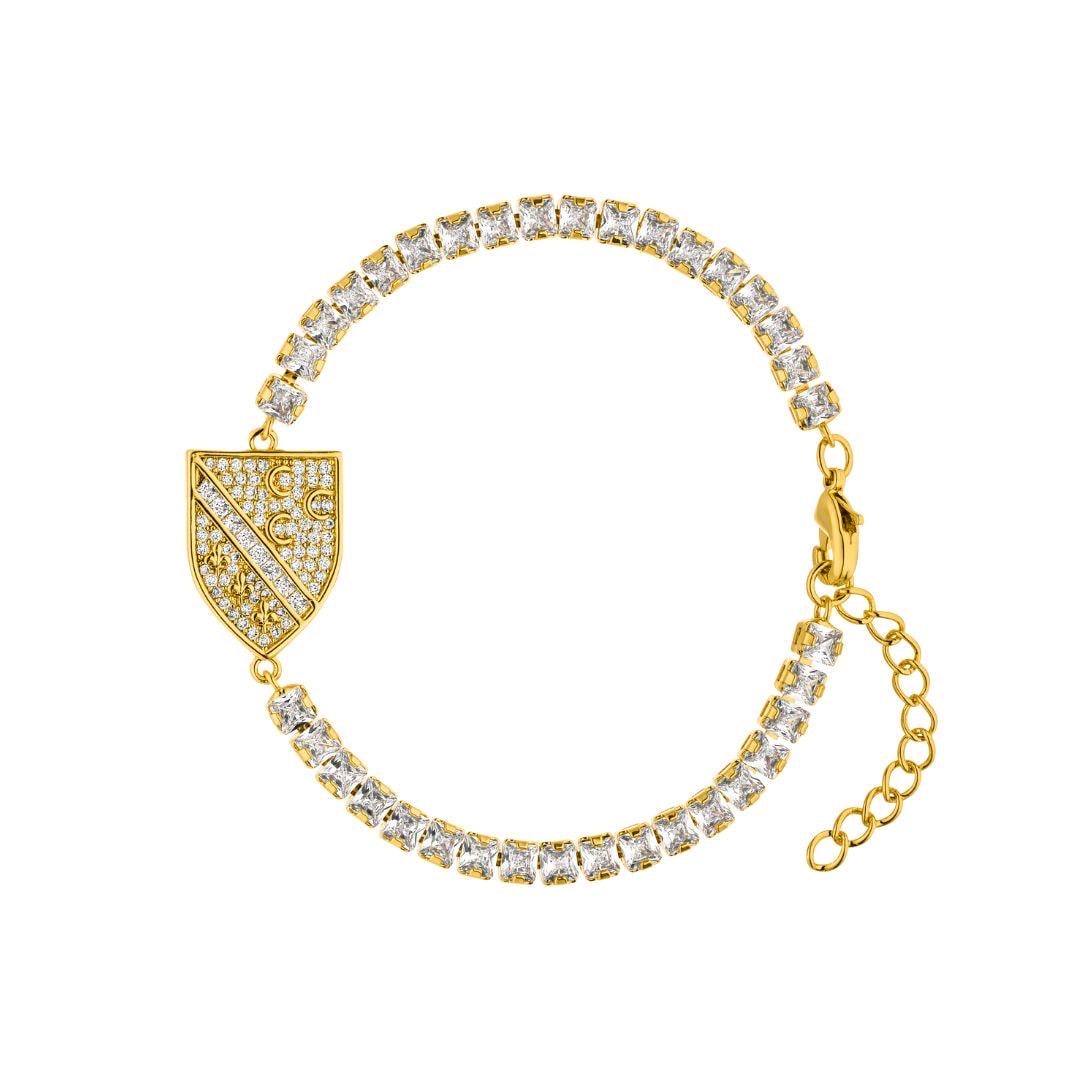 Sandžak Wappenarmband, Zirkonia Armband, Schmuck, Wappenschmuck Für Damen von dorigineDE