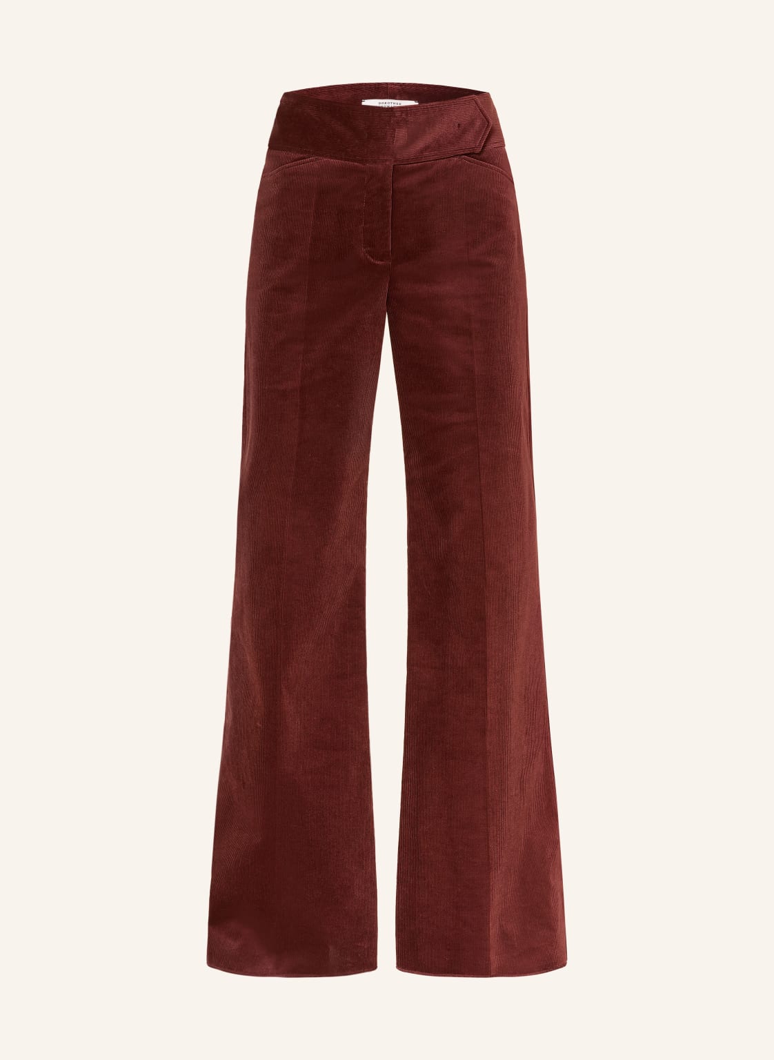 Dorothee Schumacher Cordhose Twisted Structure braun von dorothee schumacher