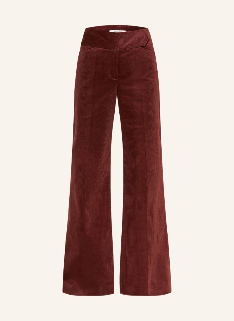 Dorothee Schumacher Cordhose Twisted Structure braun von dorothee schumacher