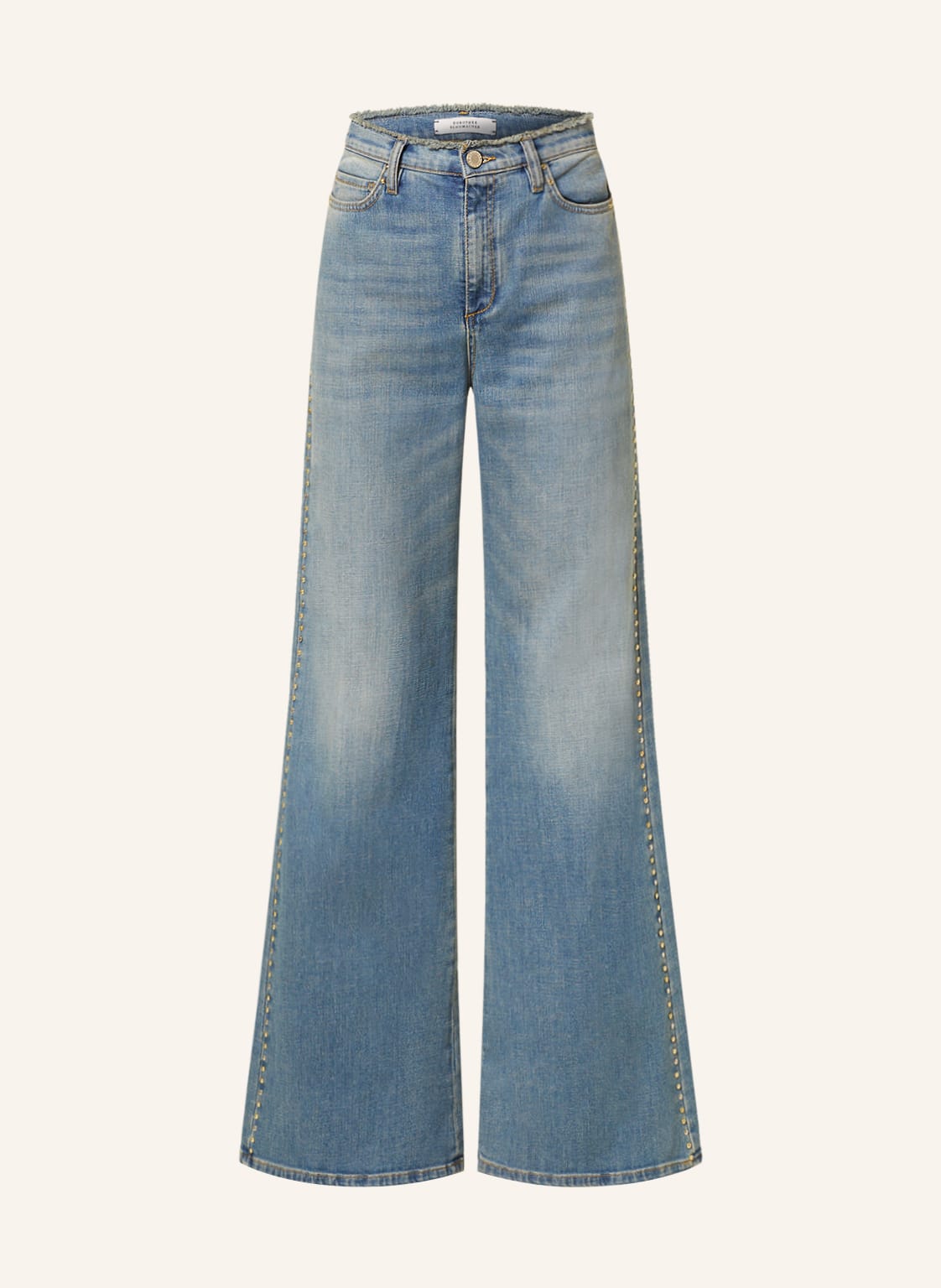 Dorothee Schumacher Flared Jeans Mit Nieten blau von dorothee schumacher