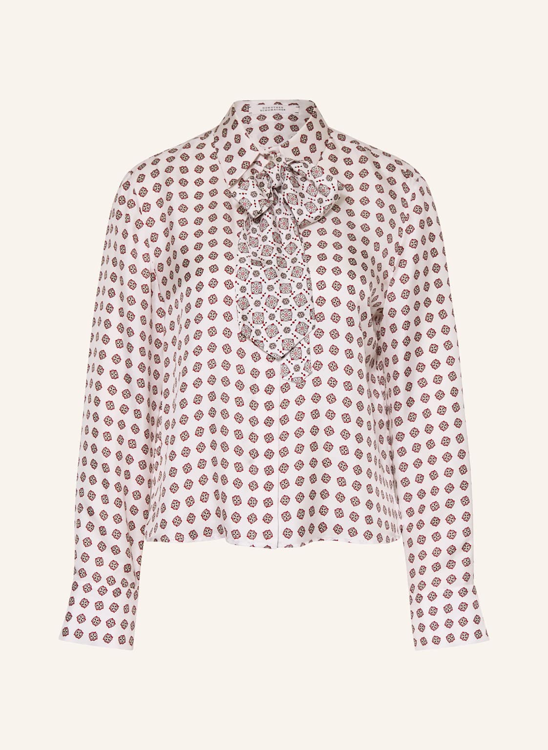 Dorothee Schumacher Hemdbluse Aus Seide Mit Abnehmbarer Schluppe rosa von dorothee schumacher