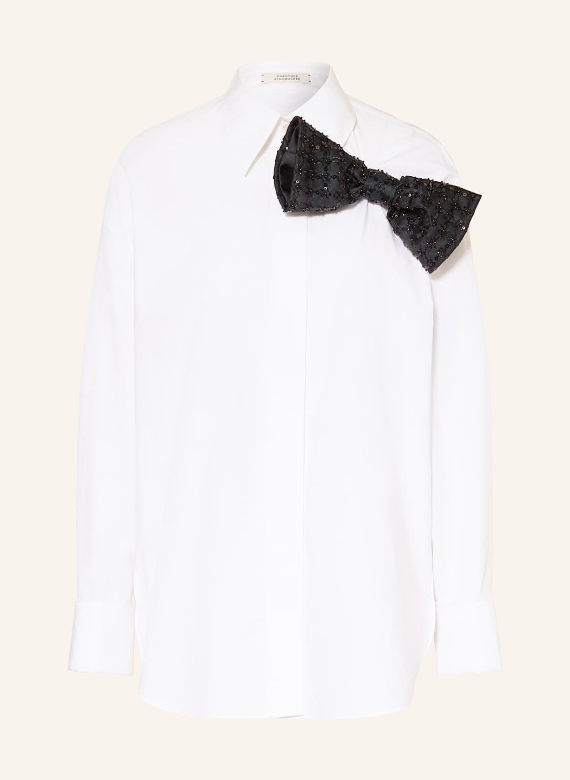Dorothee Schumacher Hemdbluse Poplin Power weiss von dorothee schumacher