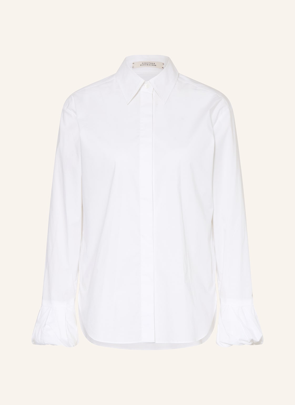 Dorothee Schumacher Hemdbluse Pure Power weiss von dorothee schumacher