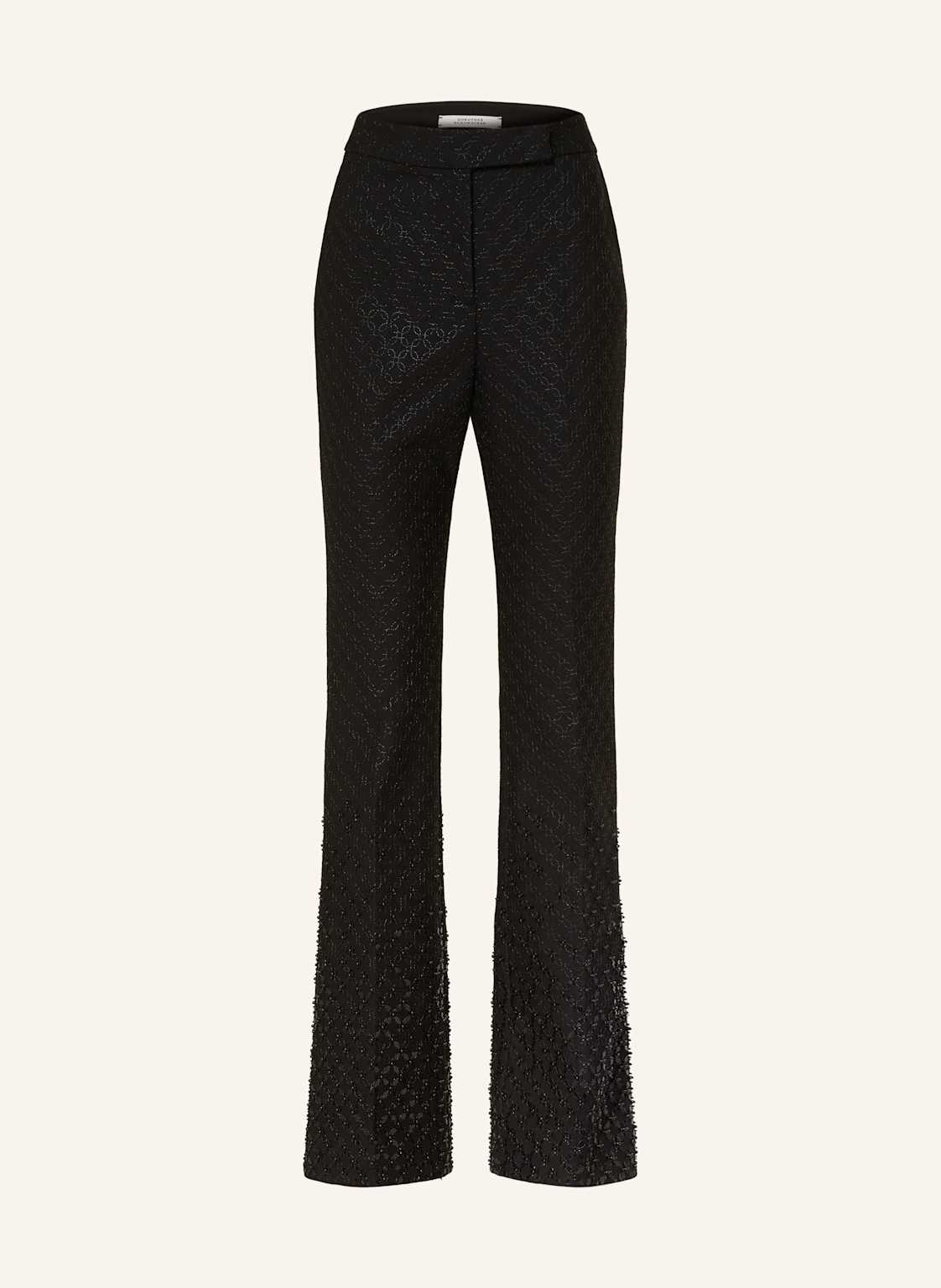 Dorothee Schumacher Hose Sparkling Emotions Mit Pailletten Und Schmucksteinen schwarz von dorothee schumacher