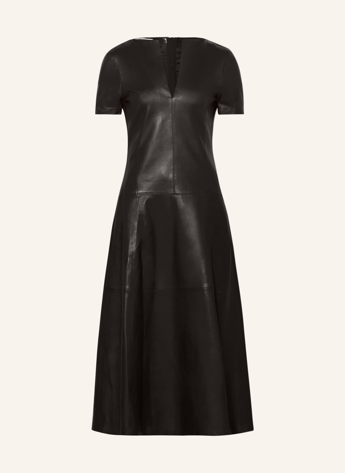 Dorothee Schumacher Lederkleid schwarz von dorothee schumacher