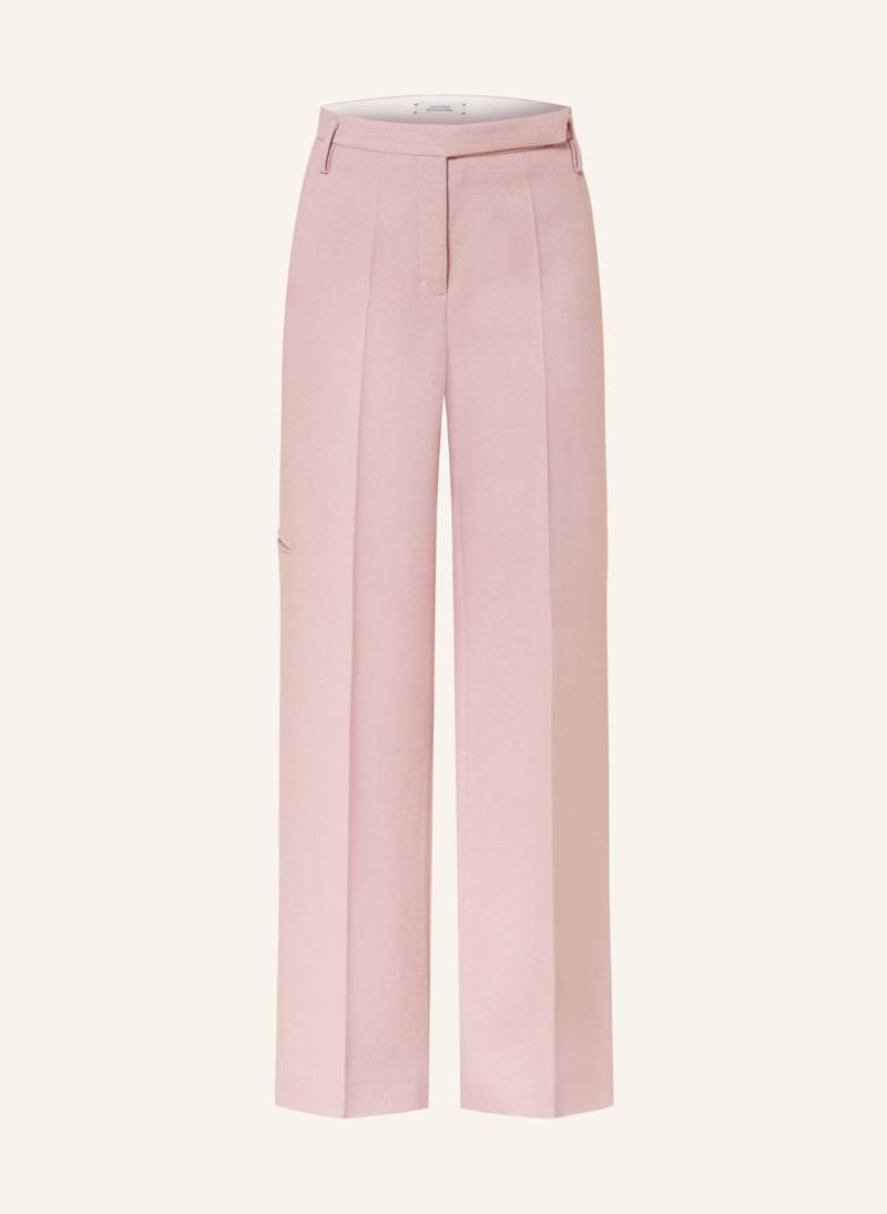 Dorothee Schumacher Marlenehose Layered Coolness rosa von dorothee schumacher