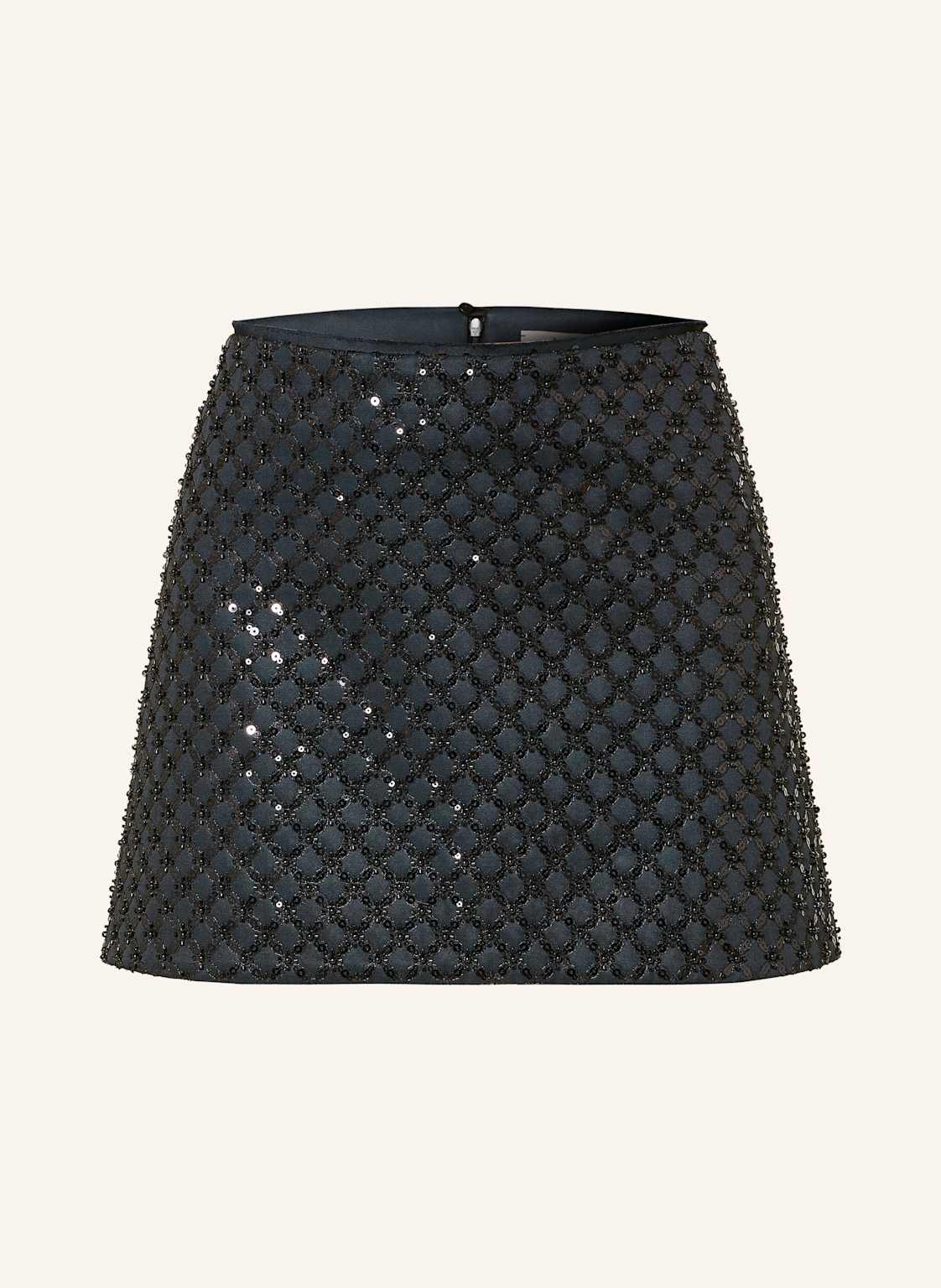 Dorothee Schumacher Rock Sparkling Statement Mit Pailletten Und Schmucksteinen grau von dorothee schumacher