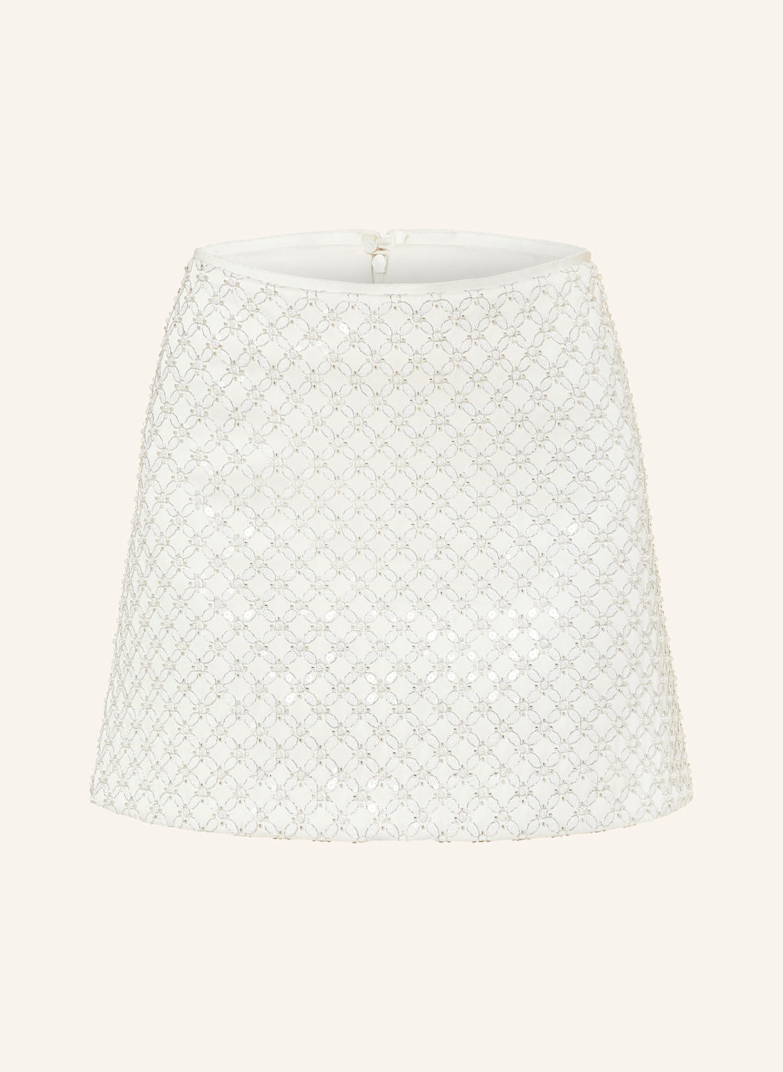 Dorothee Schumacher Rock Sparkling Statement Mit Pailletten Und Schmucksteinen weiss von dorothee schumacher