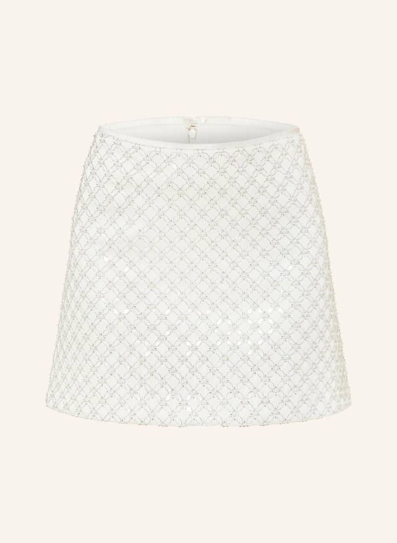 Dorothee Schumacher Rock Sparkling Statement Mit Pailletten Und Schmucksteinen weiss von dorothee schumacher