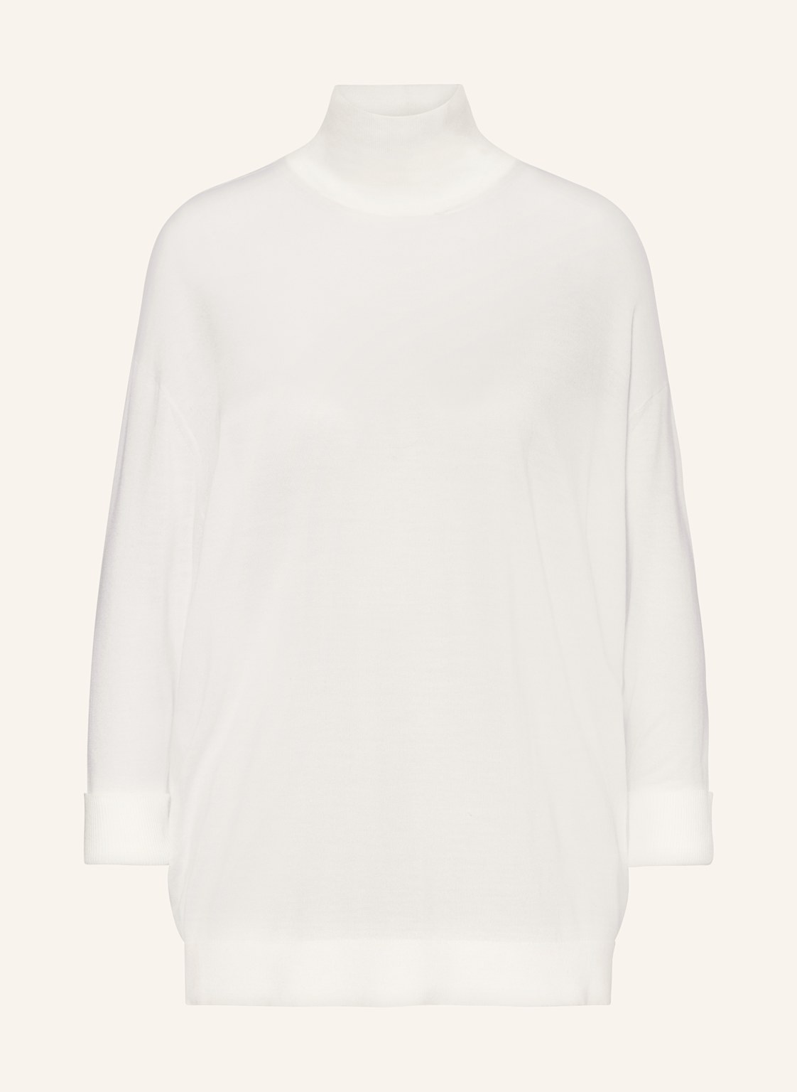 Dorothee Schumacher Rollkragenpullover Aus Merinowolle weiss von dorothee schumacher
