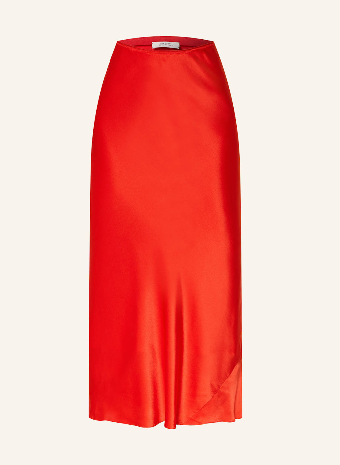 Dorothee Schumacher Satinrock Sense Of Shine rot von dorothee schumacher