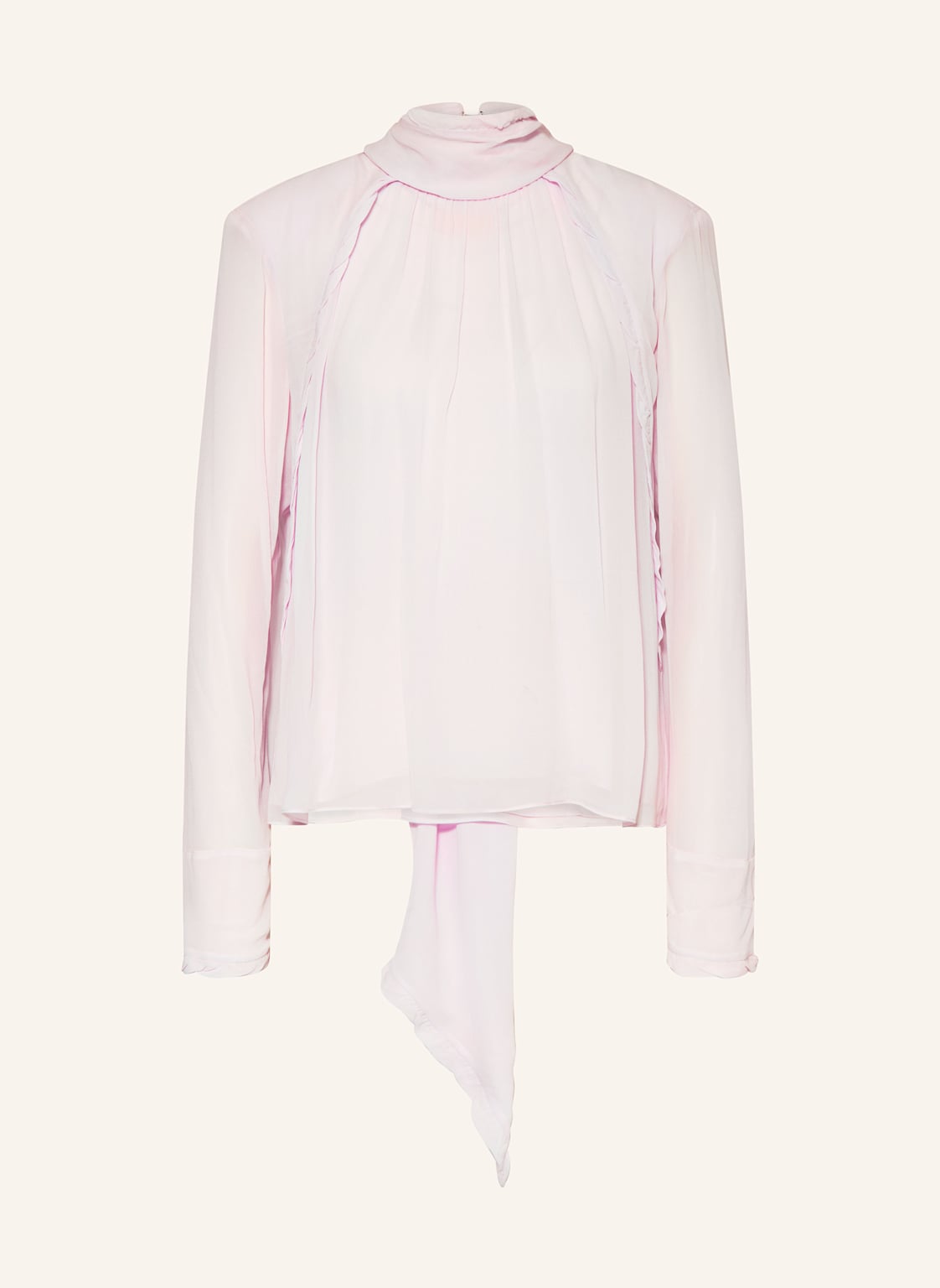 Dorothee Schumacher Schluppenbluse Sheer Twist rosa von dorothee schumacher