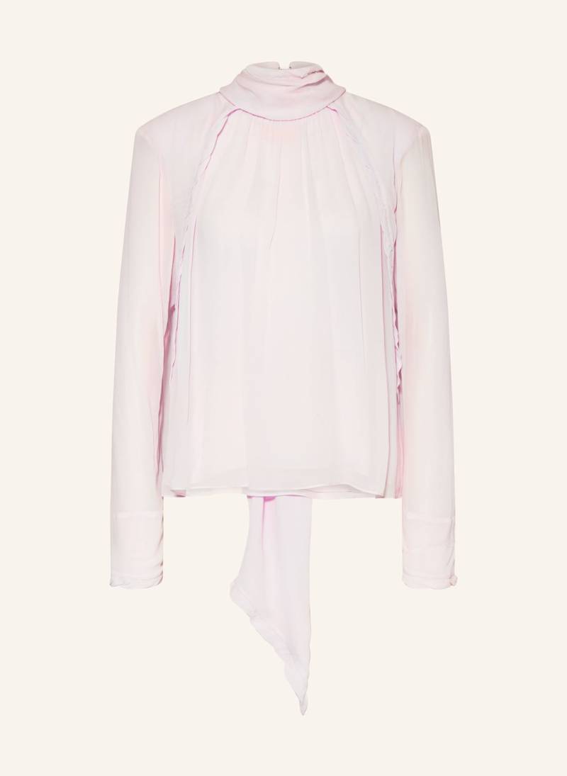 Dorothee Schumacher Schluppenbluse Sheer Twist rosa von dorothee schumacher