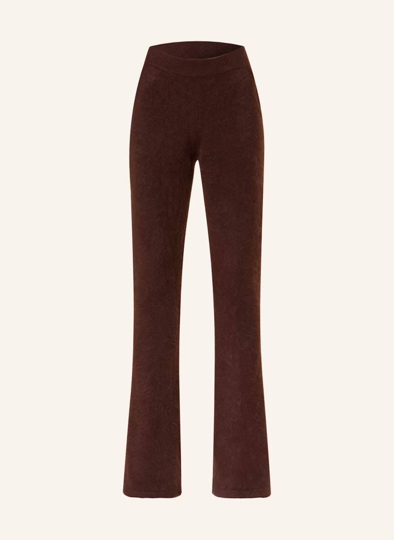 Dorothee Schumacher Strickhose Fluffy Statement Mit Cashmere braun von dorothee schumacher