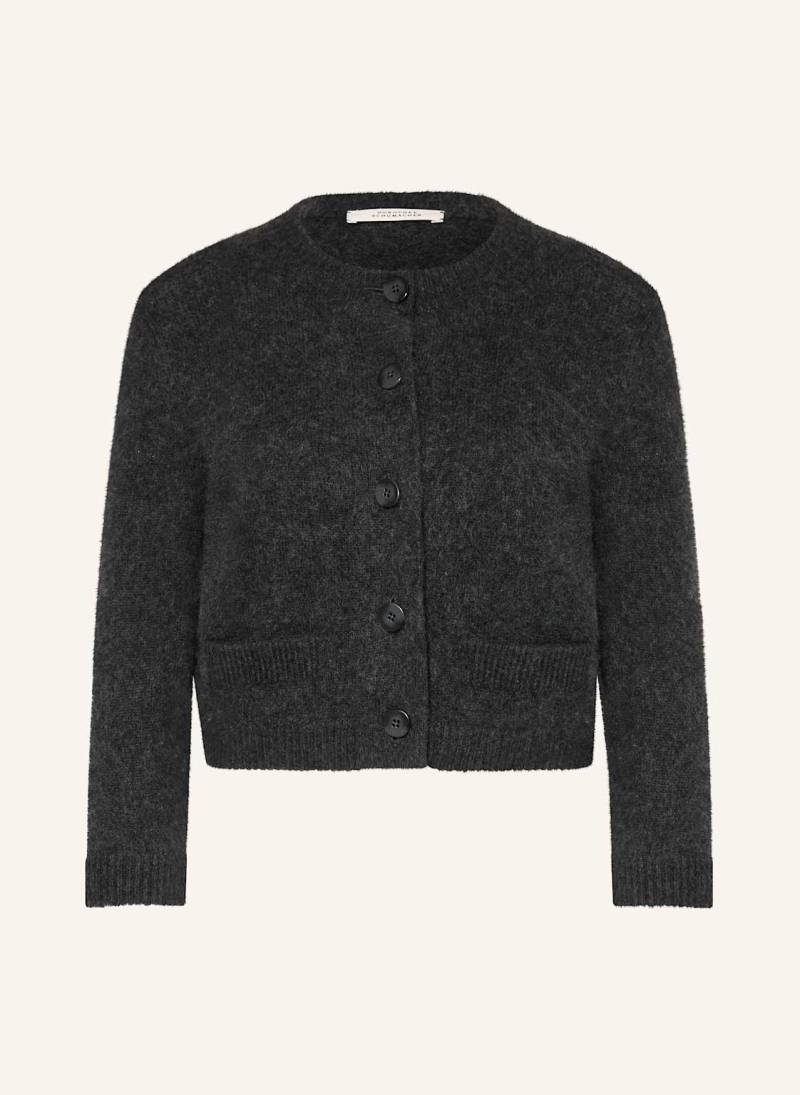 Dorothee Schumacher Strickjacke Fluffy Statements Mit Cashmere grau von dorothee schumacher