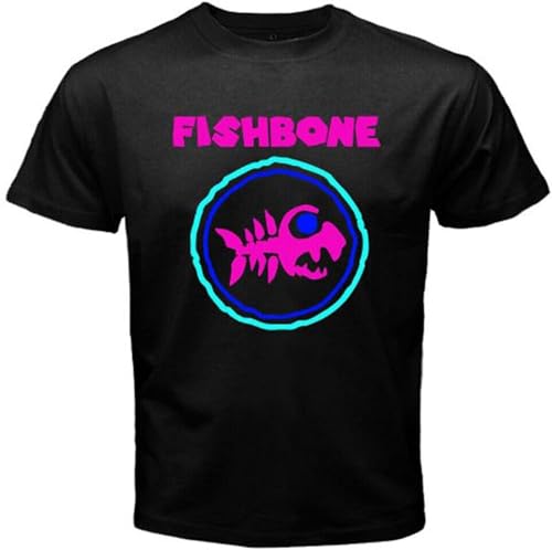 Fishbone Fish Bone Logo Men's T-Shirt Size XXL von dossa