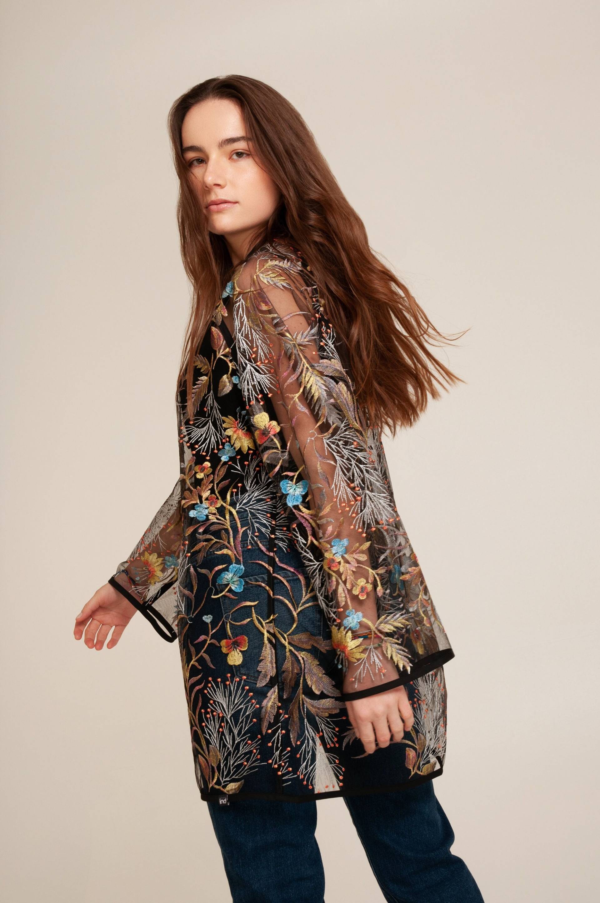 Reversible Kimono Grace | Wendekimono Mit Blumenstickerei Boho Übergangsjacke One Size 34-48 Doublethewears Reversible Kimono Grace | Wendekimono Mit Blumenstickerei Boho Übergangsjacke One Size 34-48 Doublethewears von doublethewears