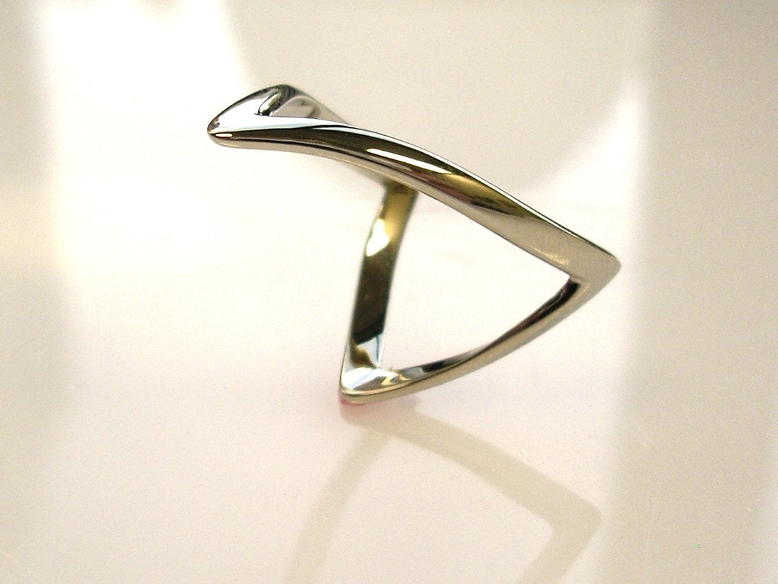 Silberner Wunschknochen Oder Magier Ring Silberner Wunschknochen Oder Magier Ring von dougpetersonjewelers