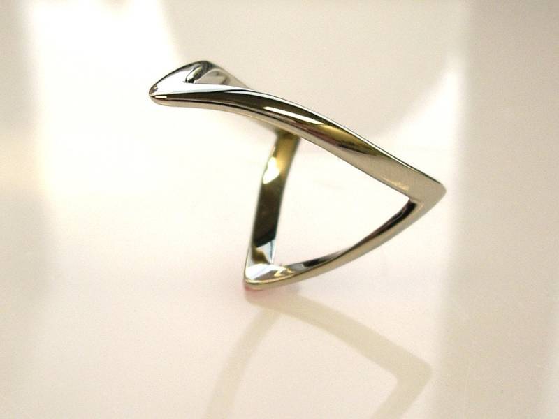 Silberner Wunschknochen Oder Magier Ring Silberner Wunschknochen Oder Magier Ring von dougpetersonjewelers