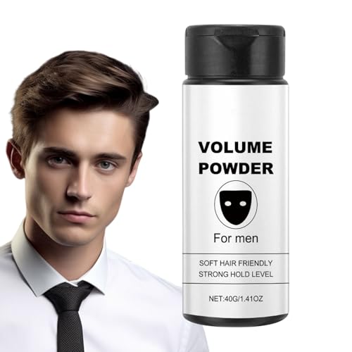 Doyandader Volume Powder For Men, Hair Powder Men Styling Volume, Strong Hold, Natural, Oil-Control, Long Lasting Styling Powders,40g von doyandader