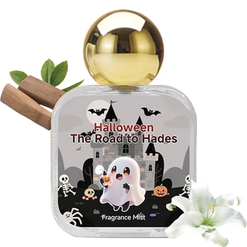 doyandader Halloween Parfüm für Herren | Halloween Thema Herrenduft | 50ML Langanhaltender Duft für Jugendliche Mädchen Arbeitsplatz Party Alltag Verabredung von doyandader