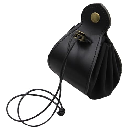 doyandader Spielwürfeltasche, Würfelbeutel | Künstlicher Leder -Draw -String -Würfel Organizer | Multi -Purpose -Schmuckbehälter, Jungenmädchen -Studenten Kartenunterhaltung Requisite für Zuhause, von doyandader