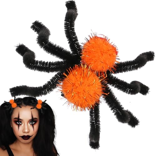 doyandader Spinnenhaarnadeln | Halloween-Spinnenhaarnadeln | tragbares Haarstyling-Zubehör für Freunde, Mädchen, Familie von doyandader