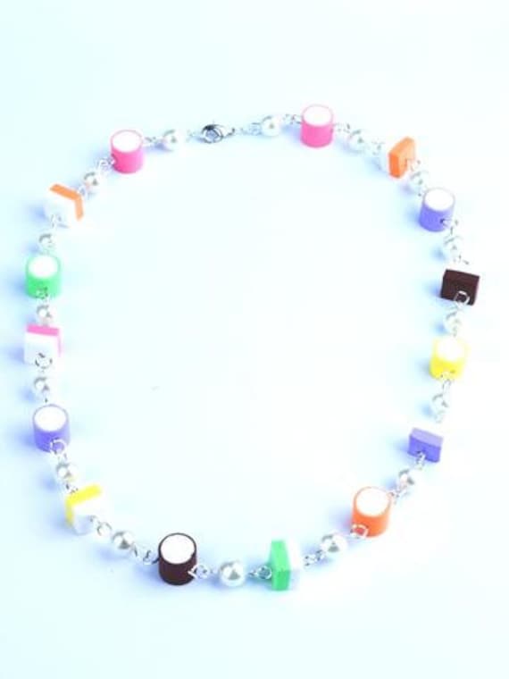 Dolly Mix Sweets Halskette Mini Food Schmuck - Rockabilly Kawaii Alternative Mode von dragondreadsshop