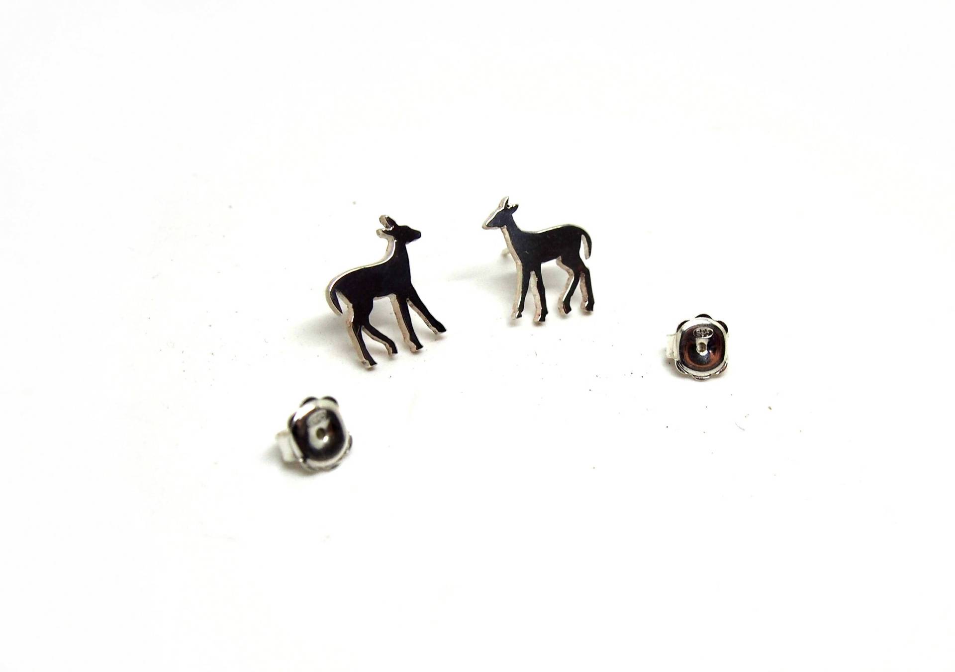 Pendientes Cervatillo Realizados En Plata De Ley 925 von drawadreamjewelry