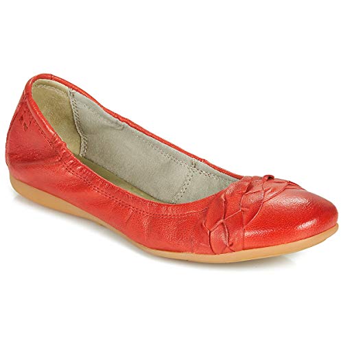 dream in green Nerlingo Ballerinas Damen Rot - 41 - Ballerinas Shoes von dream in green