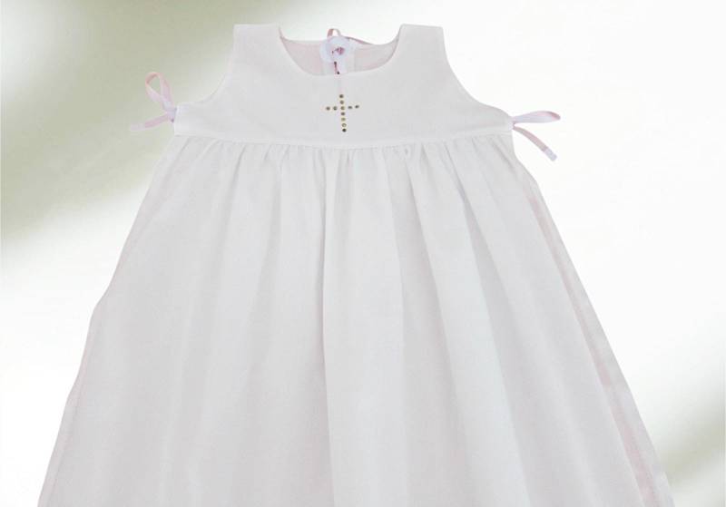 Langer Taufüberwurf Taufkleid Motiv Kreuz Glassteine Gold Baby Mädchen Und Junge Handmade By Dreamsbysteffi ® von dreamsbysteffi